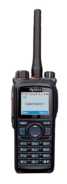 Hytera HP786 UHF3 350-470 MHz 1024CH DMR Tier II 4W Radio digital display ámbar y Man Down Precio +iva