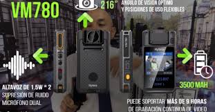 Para importar Hytera VM780 BodyCam y Radio PoC GPS Bluetooth Hytera VM780: "La Elección de los Expertos en Seguridad".