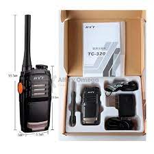 HYT TC-320 UHF 400-470 MHz 16CH Analogico 2W Radio bidireccional portátil análogo 1 botón práctico y ergonómico Precio + iva