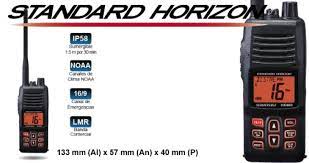 Standard Horizon HX-400 VHF 40CH LMR canales 5W/1W Portátil Marino Comercial ideal para trabajos marítimos y fluviales Precio +iva