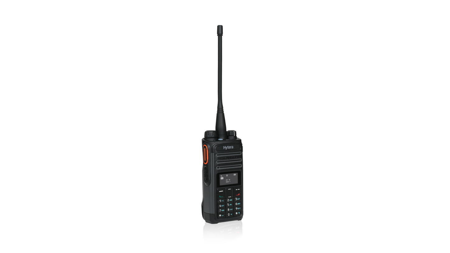 Hytera PD486 VHF 136-174 MHz 256CH DMR Tier II 5W Radio digital y analógo de dos vías con pantalla OLED, Bluetooth, GPS Precio +iva