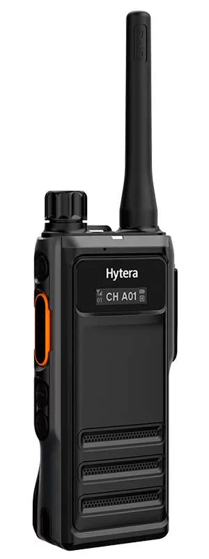 Hytera HP606 UHF 400-527MHz 1024CH 4W Radio digital para Industrias con GPS Man Down Bluetooth Precio +iva