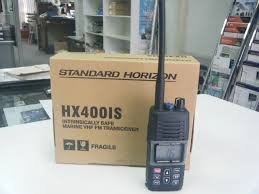 Standard Horizon HX-400IS, VHF, 5W/1W, 40CH LMR canales programables , FM Intrínsicamente Seguro Radio Portátil Marino Comercial