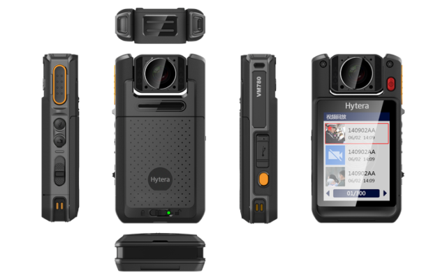 Para importar Hytera VM780 BodyCam y Radio PoC GPS Bluetooth Hytera VM780: "La Elección de los Expertos en Seguridad".